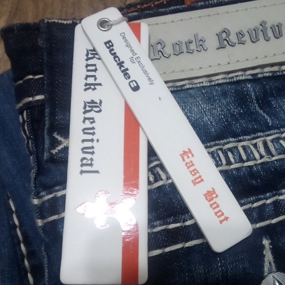 Rock Revival Women's 26 Easy Boot Elaina Embellished Embroidered NWT 148 USD - Picture 8 of 14